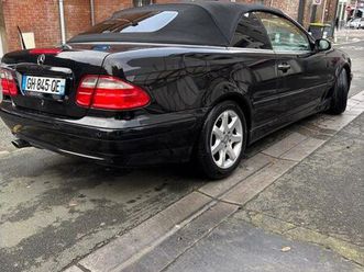 mercedes clk 320 full limited 3.2 v6 218 cv boîte auto