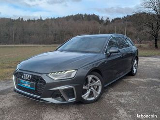 audi a4 avant 40 tdi 204 ch s tronic quattro s line carplay / camera / toit ouvrant / 1ere main