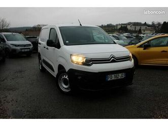 citroen berlingo 4 feel diesel 1l5 bluehdi gps usb abs régulateur bluetooth radars climat