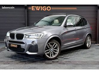 bmw x3 (f25) 18d 150 m-sport sdrive bva8 toit ouvrant attelage