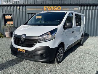 renault trafic vu 1.6 dci 120ch / l1h1 / 6places / cabine appro / suivi ok
