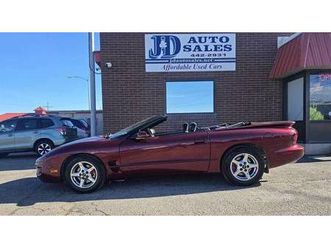 2002 pontiac firebird 2 door convertible