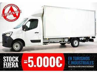 chasis cabina carrozado paquetera 3.5t 2.3 blue dci 145 cv con plataforma elevadora