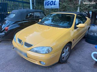 renault megane 1 phase 2 cabriolet 1,4essence 16v 95ch
