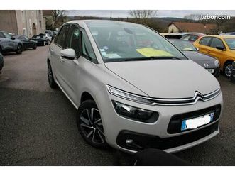 citroen c4 spacetourer essence 130 cv buiness gps média régulateur bluetooth jantes 17 abs usb boite