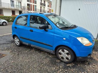 vends chevrolet matiz 2009
