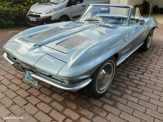 chevrolet corvette c2 cabriolet 1963