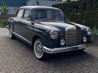 oldtimer mercedes benz 190 ponton diesel canton thurgovie - tutti.ch