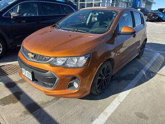 used 2017 chevrolet sonic lt