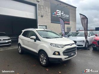 ford ecosport 1.5 tdci 90 titanium - historique complet ford - courroie faite