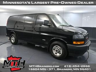 used 2018 gmc savana 2500 work van