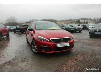 peugeot 308 iii gt-line 130 cv essence boite 6v sport cuir massants full leds toit pano gps