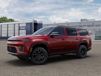 new 2026 jeep grand wagoneer summit obsidian