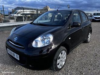 nissan micra berline 5 places, essence, 10/2021, 120 000 km, 4 portes avec hayon, manuelle : bv5, 5 900 , révison complète, ct ok, prêt à partir