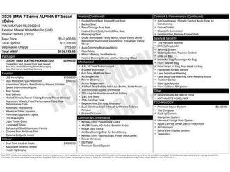 used 2020 bmw alpina b7 xdrive