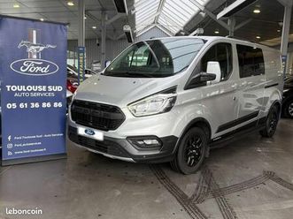 ford transit custom fg 320 l2h1 2.0 ecoblue 130 cabine approfondie trail