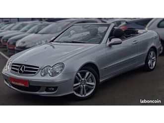 mercedes classe clk cabriolet 320 cdi avantgarde ba 224 ch *gps