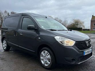 dacia dokker van sce 100 work édition – 1ère main – 18 000 km – ess. – gris comète