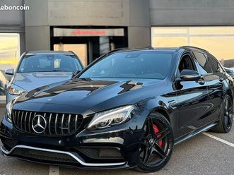 c 63 amg v8 bi-turbo 476cv break black shadow
