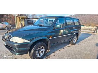 musso moteur 5 cylindre mercedes