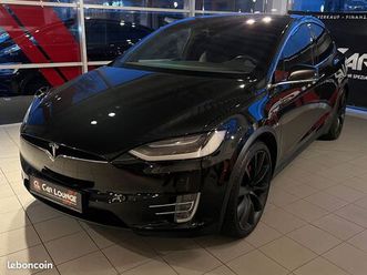 tesla model x p90d 772ch - 2ème main - supercharge gratuite - 5 places - awd - toit pano - attelage - 105000km