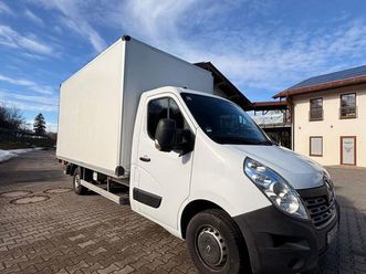 renault master l3 3,5t koffer ladebordwand shgpfl.+klima+usb