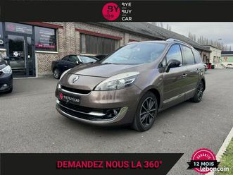 renault scenic grand 1.6 energy dci fap - 130 - 7 pl bose
