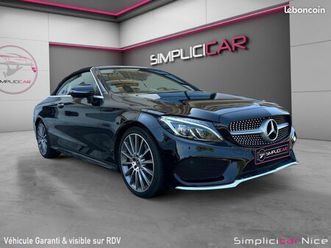 mercedes classe c cabriolet 220d 9g-tronic amg line
