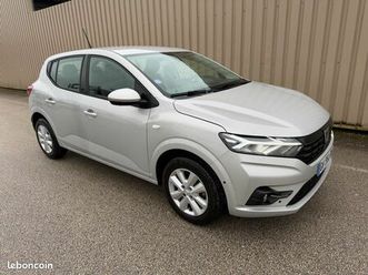 renault by dacia sandero iii ph2 1.0 tce 90cv bvm5 confort / caméra carplay / 1*main / 2022 / 15.000km / 14.490e garantie 6 mois