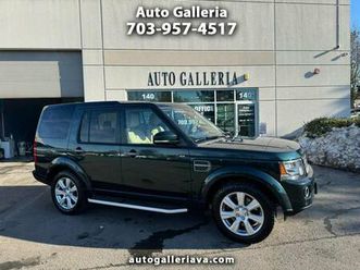 2016 land rover lr4 hse