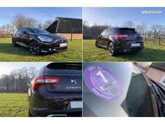citroën ds5 1.6 thp 155ch bva business executive (2015) – toit panoramique – cuir – hud – 79 000 km – crit’air 1