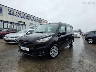 20800 ht - ford transit connect cabine approfondie 100 ch bva8 / 5 places / 2 portes latérales / 1°main