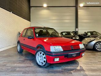 peugeot 205 1.9i gti toit ouvrant électrique + sellerie cuir