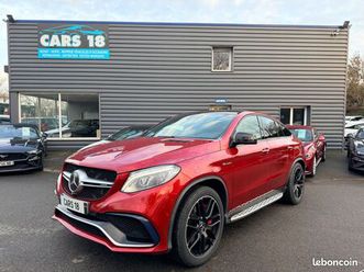 mercedes classe gle 63 amg s coupé 585 ch 4matic 7g-tronic speedshift plus