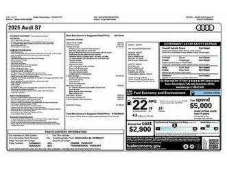 used 2025 audi s7 prestige tfsi quattro tiptronic