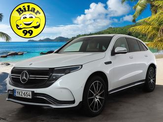 mercedes-benz eqc 400 4matic business amg * distronic+ / multibeam-led / koukku / lisälämmitin / osasähköt / sporttinahat * - suomi-auto / kahdet renkaat