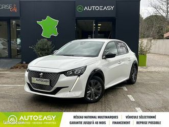 peugeot 208 e-208 50 kwh 136 style / 2ème main / carplay / radars ar