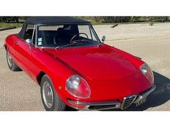 1969 alfa romeo giulia spider coda longa a vendre