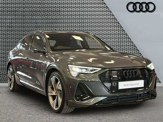 audi e-tron sportback vorsprung 55 quattro