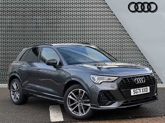 audi q3 suv black edition 35 tfsi s tronic