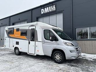 bürstner nexxo t 690 g långbädd/automat/150hk/solcell/golvvärme