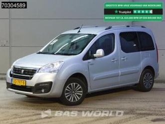 peugeot e-partner tepee electric 3-persoons navi airco cruis — bestelauto's — marktplaats
