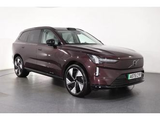 volvo ex90 ex90 twin performance ultra suv 5dr electric auto 4wd (517 ps) suv 2025, 6000 miles, £99695 - 33158557 - exchangeandmart.co.uk