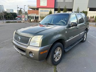 used 2002 mercury mountaineer awd bellevue wa 98004