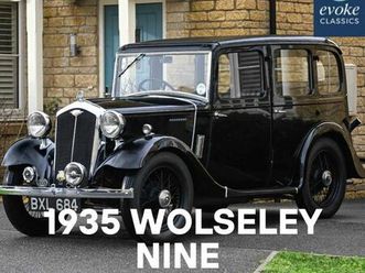 1935 wolseley nine saloon petrol manual