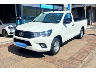 2016 toyota hilux 2.0 vvti single-cab
