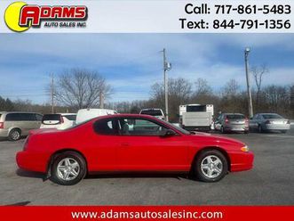 used 2005 chevrolet monte carlo 2dr cpe ls