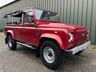 land rover defender 110 2.4 tdci pickup 2dr diesel manual 4wd mwb euro 4 (122 bhp) soft top with new engine pick up 2008, 215000 miles, £19990 - 33157697 - exch
