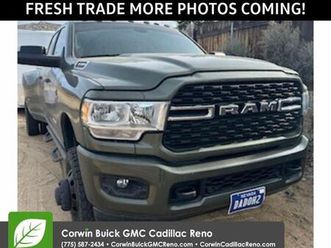 used 2022 ram 3500 big horn crew cab 4x4 8’ box