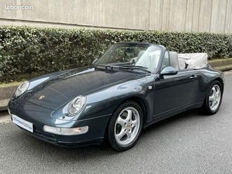 porsche 911 - 993 carrera 2 cabriolet, mod. 1995